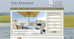 Desktop Screenshot of johnkrekorian.com